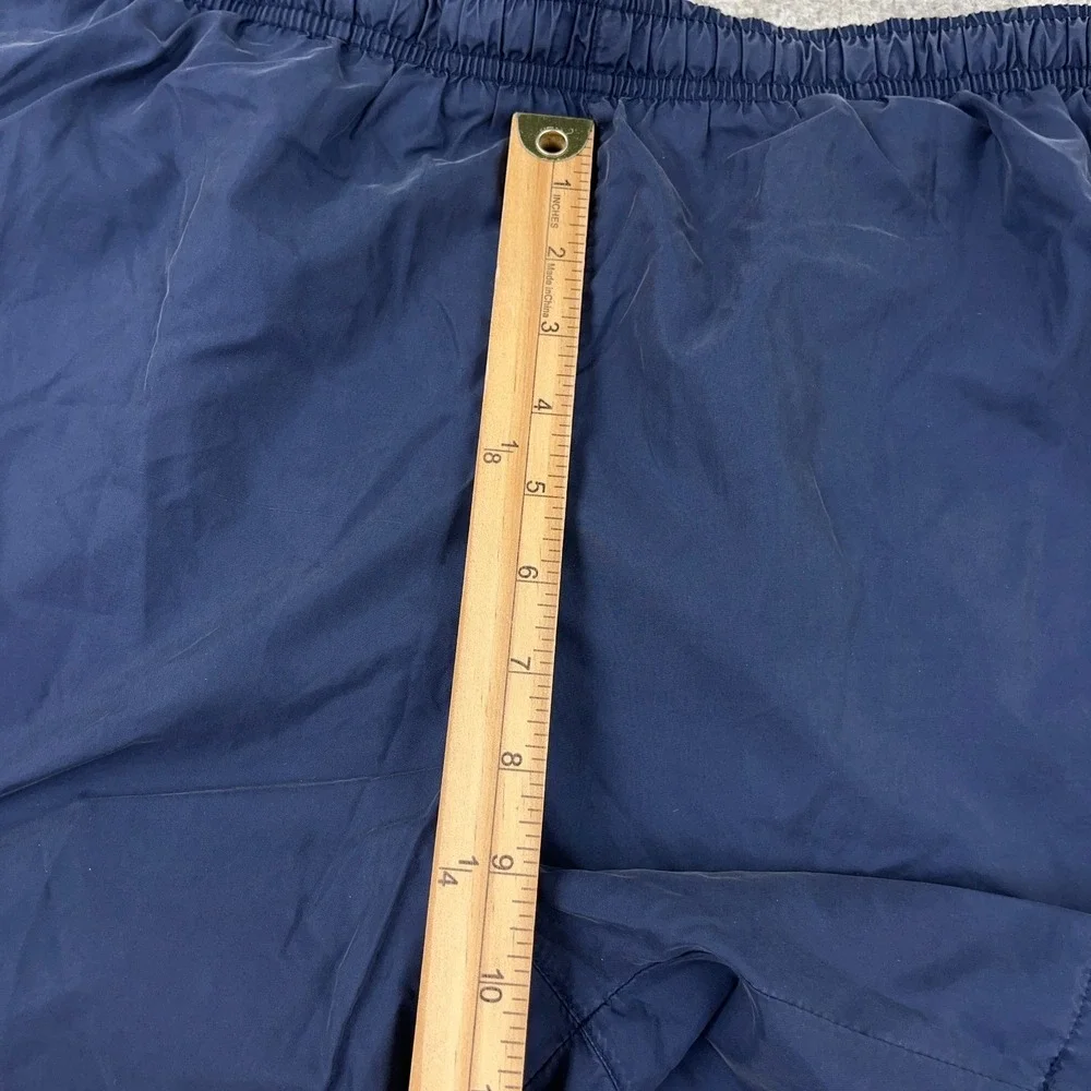 Vintage Y2K Nike Swim Trunks Men Large Navy Blue Bored Shorts Spellout‎ 2000s
